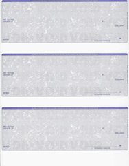 scan of three checks