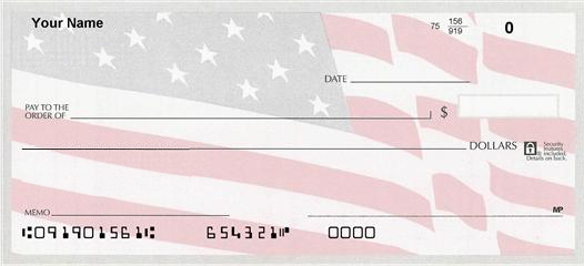 american flag check image